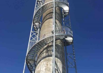 Lower view of Rastin Tower
