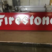 Custom Firestone Sign