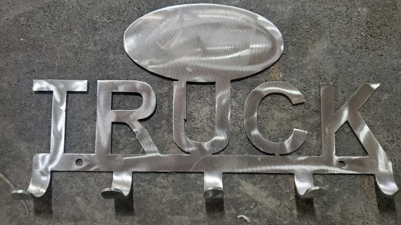 Automotive Themed Key Holder Custom Cutters Mount Vernon, OH Metal