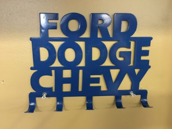 Ford Dodge Chevy Key Holder