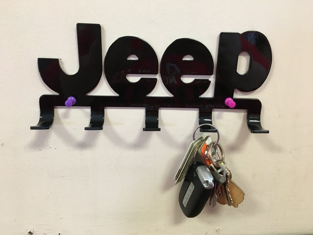 Automotive Themed Key Holder Custom Cutters Mount Vernon, OH Metal